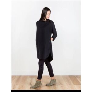 Black Crane Painter Dress | Women's Size Large | Black | Made in USA